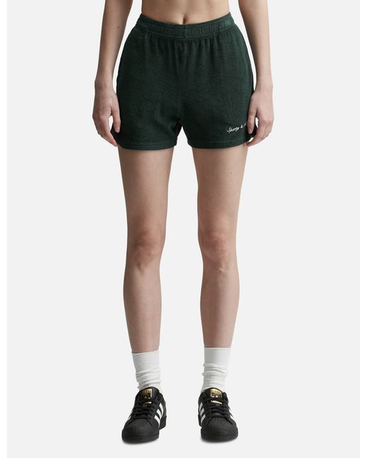Sporty & Rich Syracuse Terry Shorts