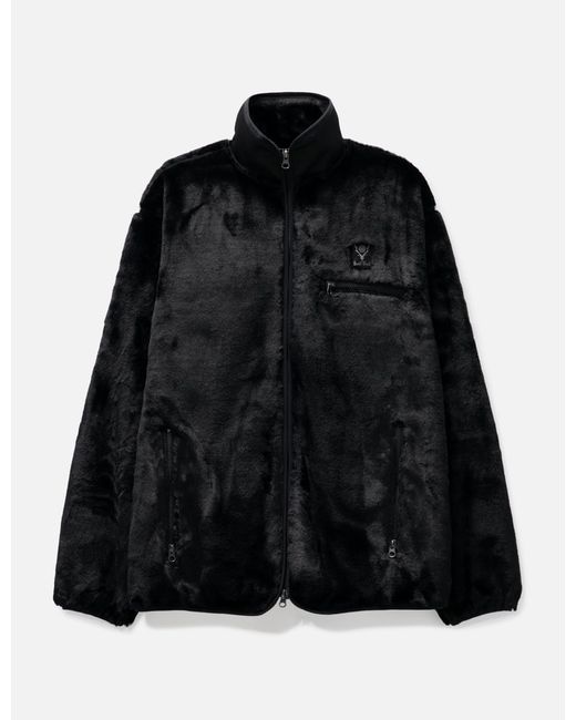 South2 West8 Micro Fur Piping Jacket