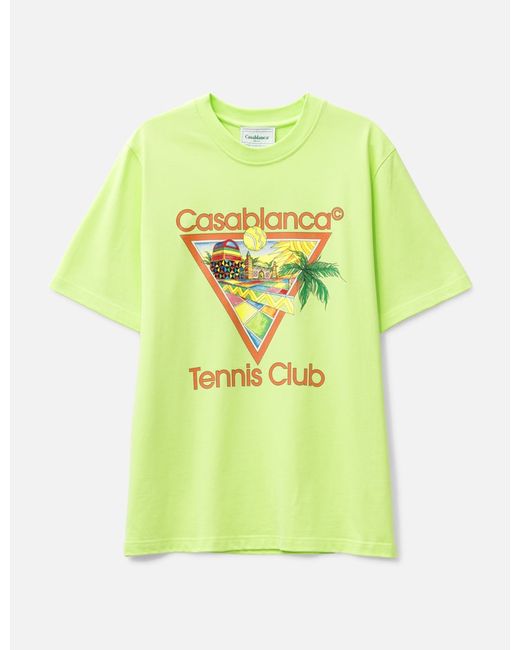 Casablanca Afro Cubism Tennis Club T-Shirt
