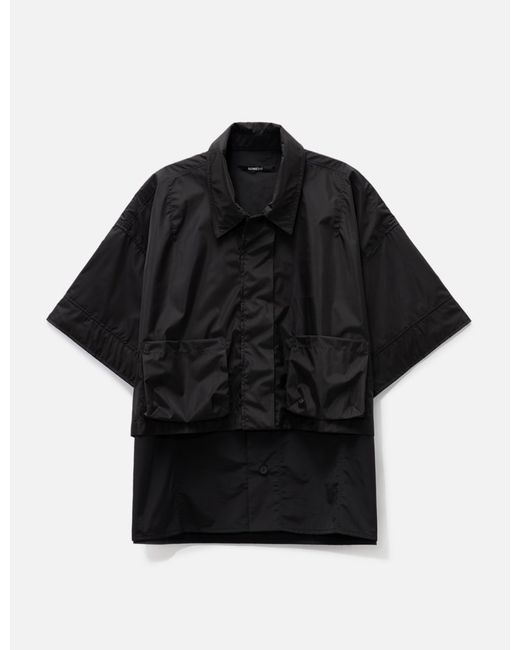 Songzio Veiled Pocket Short Sleeve Shirt