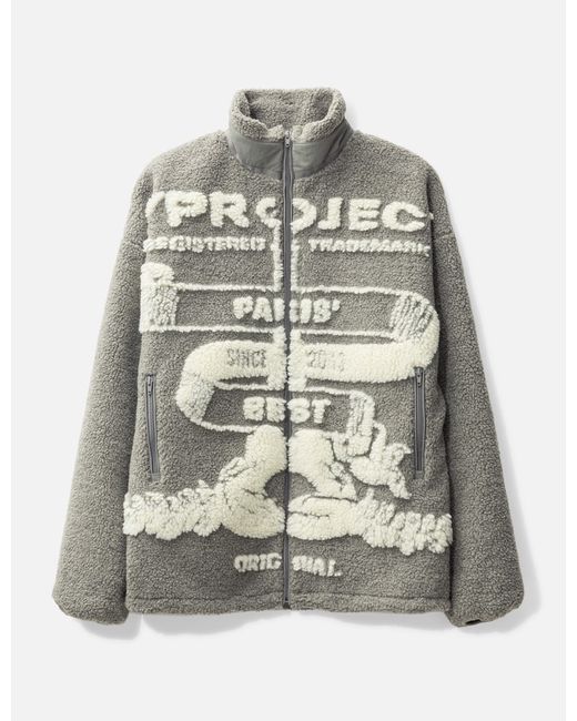 Y / Project Paris Best Jacquard Fleece Jacket