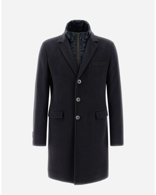 Herno BUSINESS CASHMERE COAT male Coats Trench