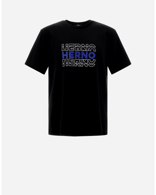 Herno T-SHIRT COMPACT JERSEY male T-shirts Polo Shirts