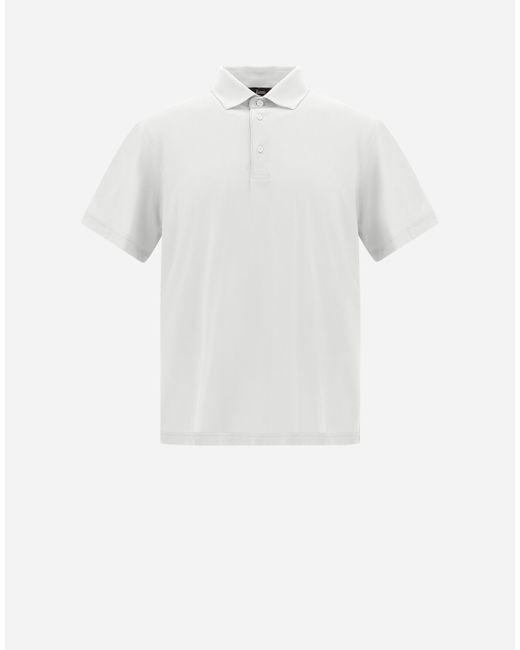 Herno POLO SHIRT CREPE JERSEY male T-shirts Polo Shirts