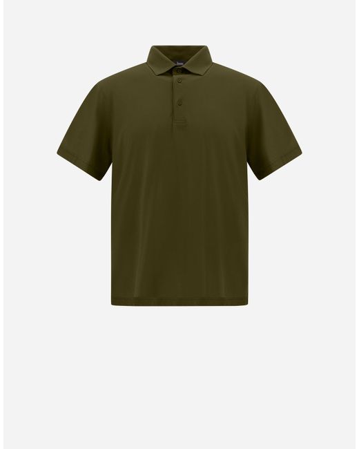 Herno POLO SHIRT CREPE JERSEY male T-shirts Polo Shirts