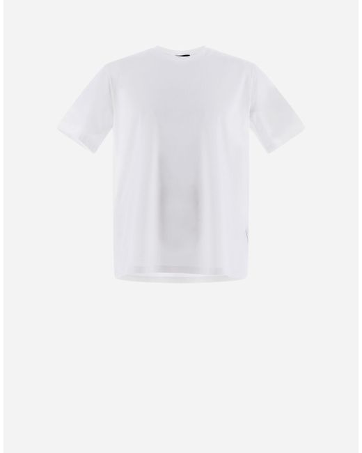 Herno T-SHIRT SUPERFINE COTTON STRETCH male T-shirts Polo Shirts