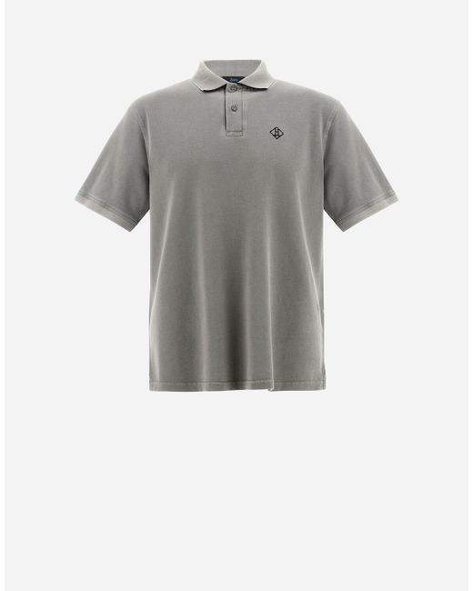 Herno PIGMENT DYE PIQUE POLO SHIRT male T-shirts Polo Shirts