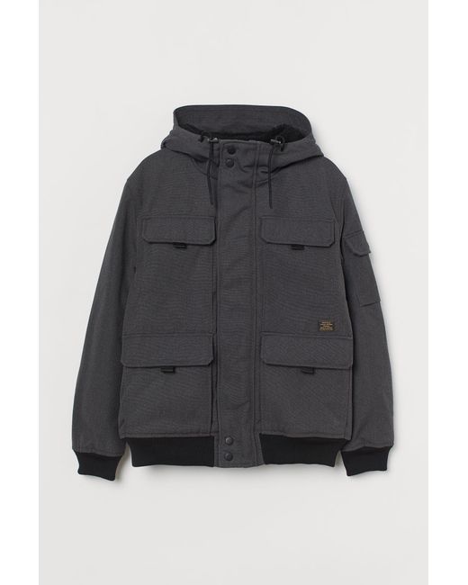 H & M Padded Hooded Jacket