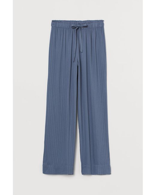 H & M Wide-cut Pull-on Pants