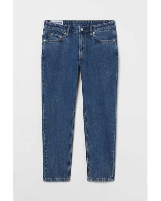 H & M Regular Tapered Crop Jeans