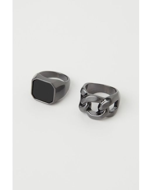 H & M 2-pack Rings