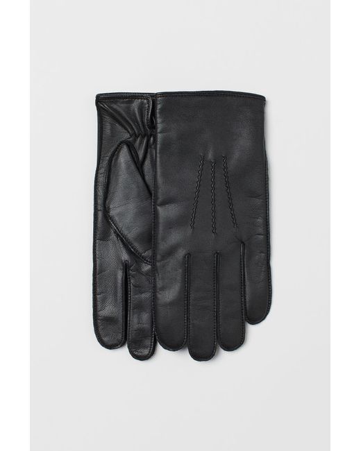H & M Leather Gloves