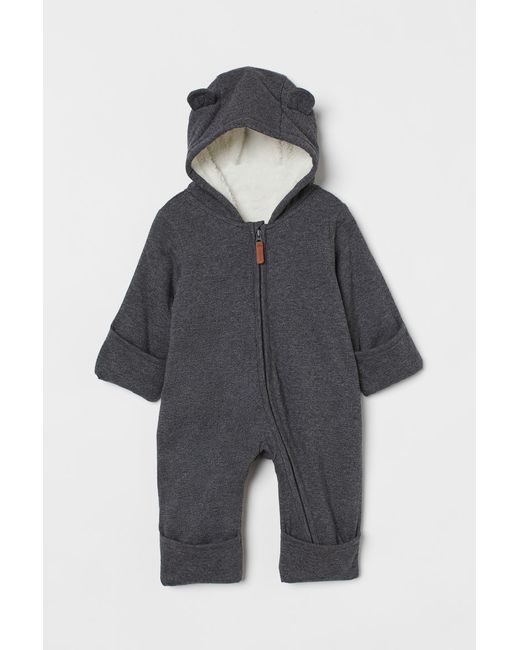 H & M Hooded all-in-one suit Kinder