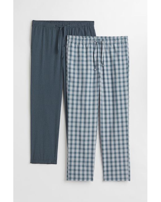 H & M 2-pack Cotton Pajama Pants