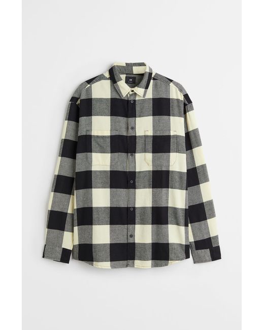 H & M Relaxed Fit Twill Shirt