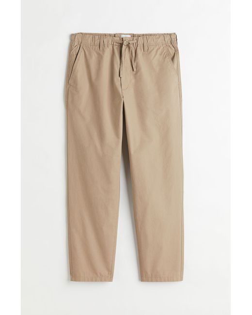 H & M Relaxed Fit Cotton Drawstring Pants