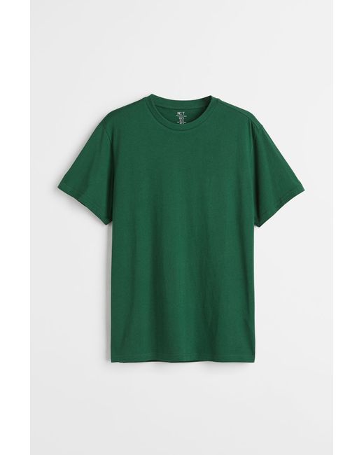 H & M Regular Fit Crew-neck T-shirt