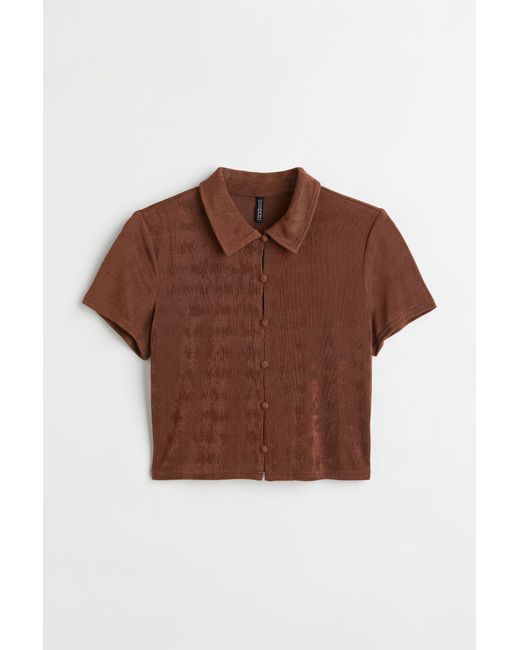 H & M HM Collared Top