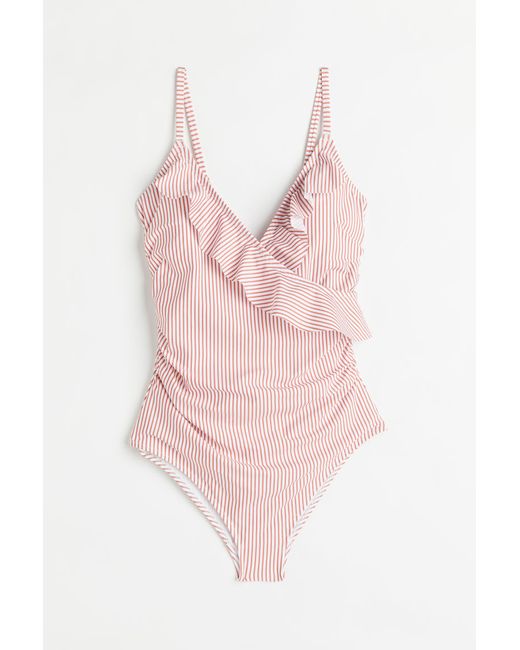 H & M Flounced Shaping Swimsuit