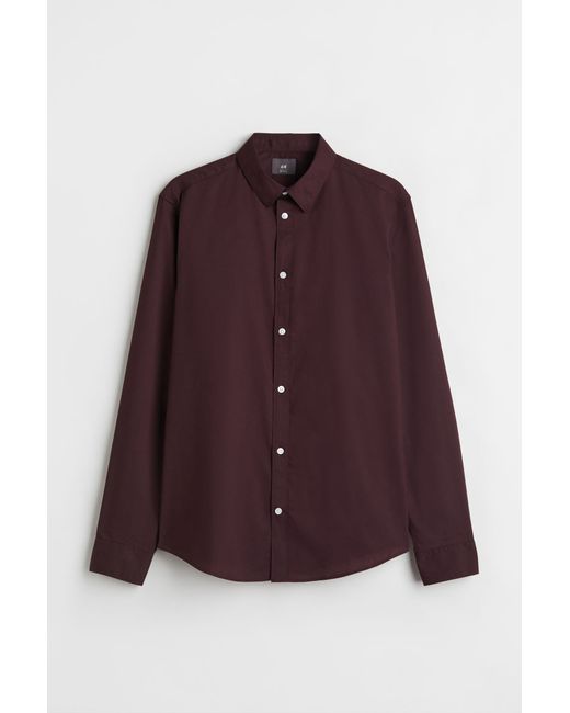 H & M Slim Fit Easy-iron Shirt