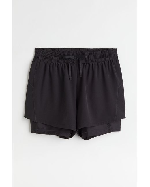 H & M Double-layer Running Shorts