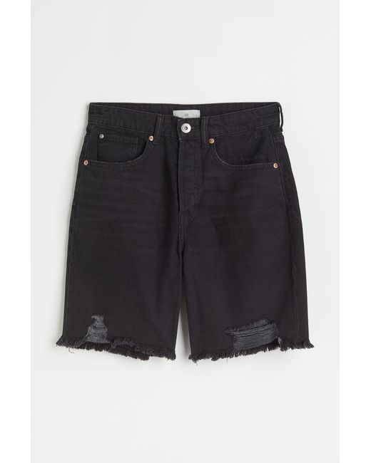 H & M Relaxed Fit Denim Shorts