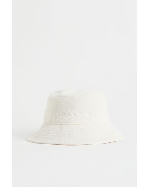 H & M Terry Bucket Hat