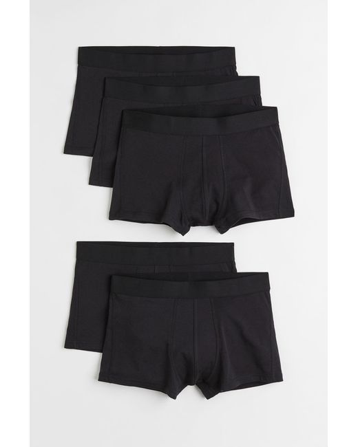 H & M 5-pack short trunks