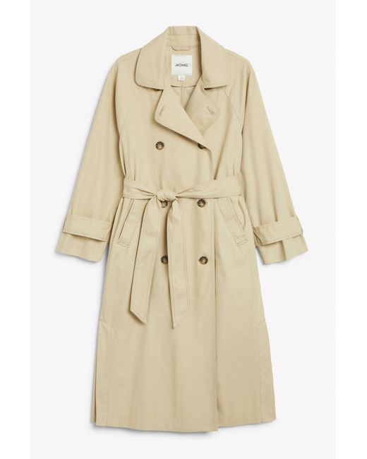 H & M Double breasted front trench coat