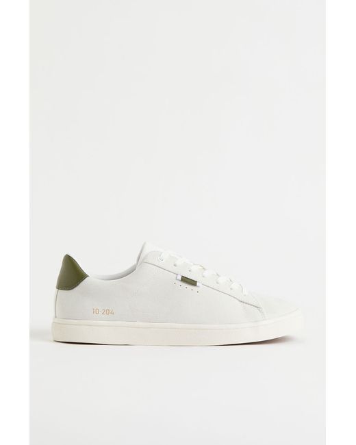 H & M Faux Leather Sneakers