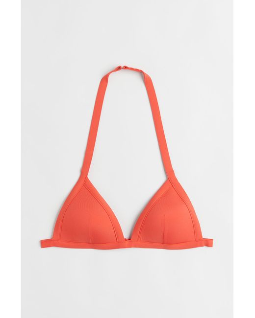 H & M Push-up Triangle Bikini Top