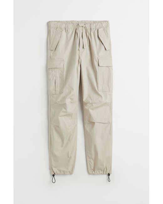 H & M Regular Fit Ripstop Cargo Pants