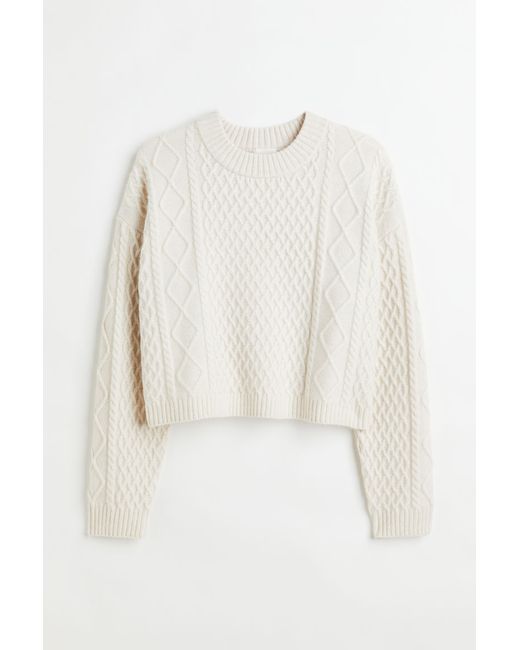 H & M HM Cable-knit Sweater