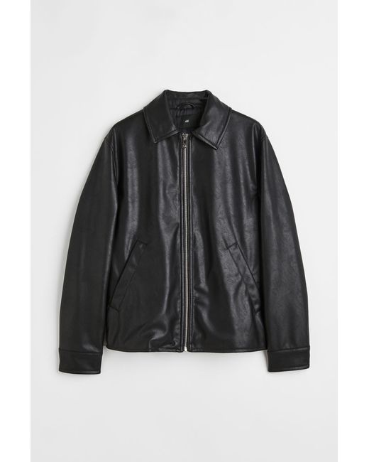 H & M Faux Leather Jacket