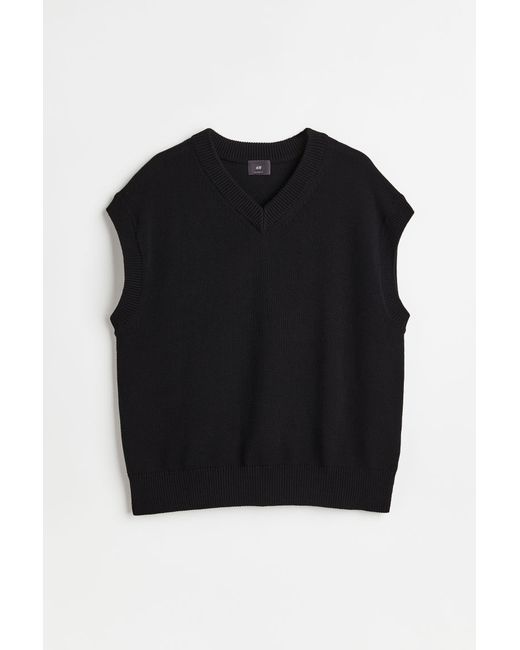 H & M Relaxed Fit V-neck Sweater Vest