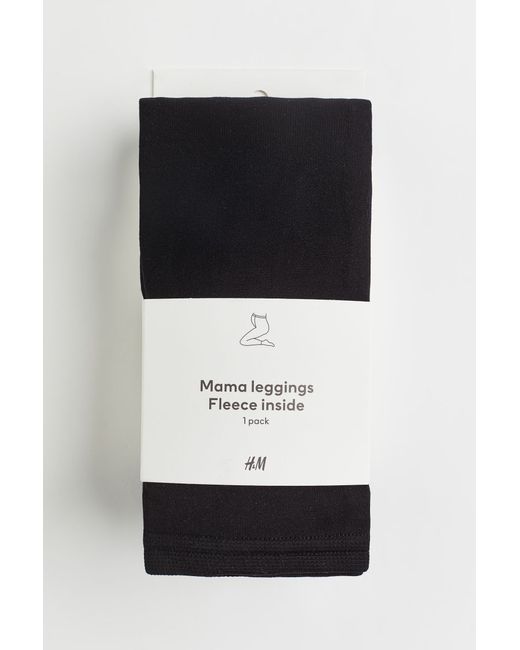 H & M MAMA Fleece Leggings