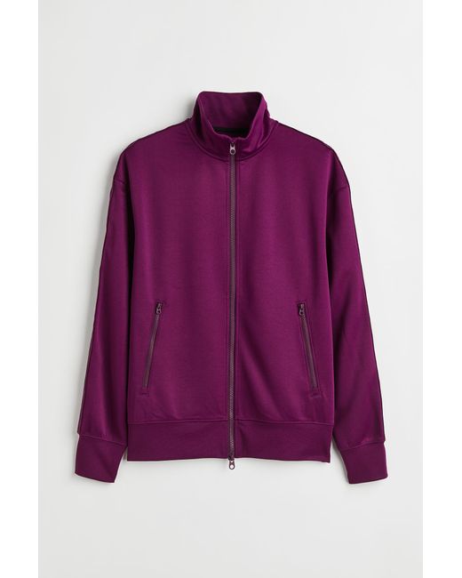 H & M Relaxed Fit Fast-drying Track Jacket