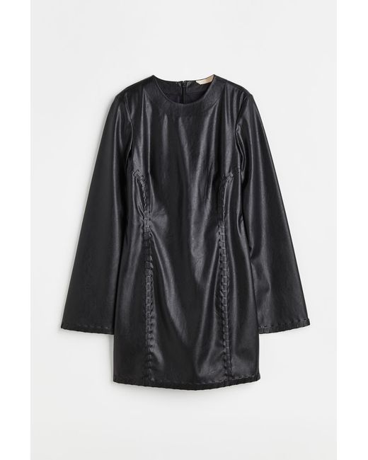 H & M Long-sleeved Bodycon Dress