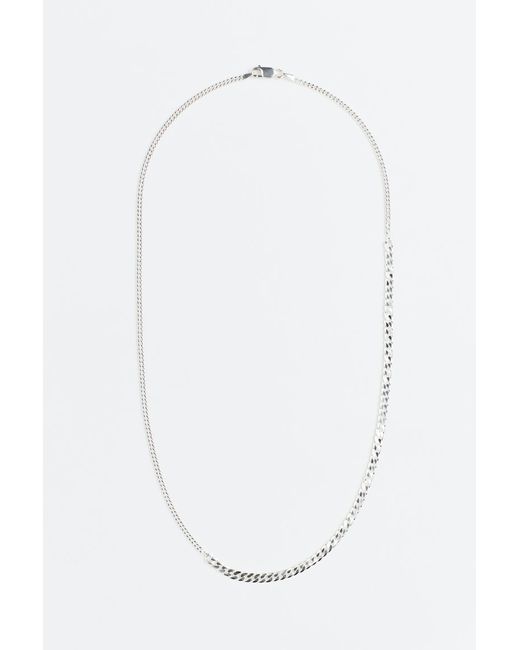 H & M Sterling Necklace
