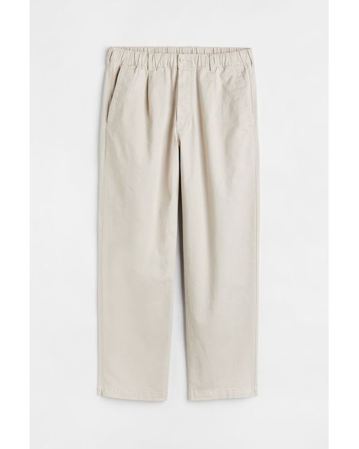 H & M Relaxed Fit Twill Pants
