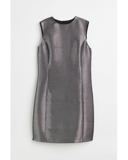 H & M Fitted Sleeveless Dress