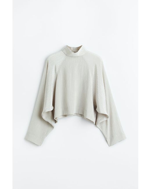 H & M Batwing-sleeved Blouse