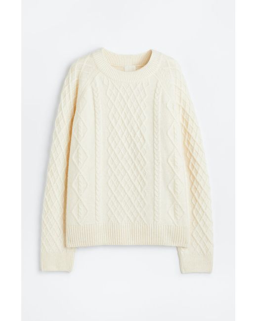 H & M HM Cable-knit Sweater
