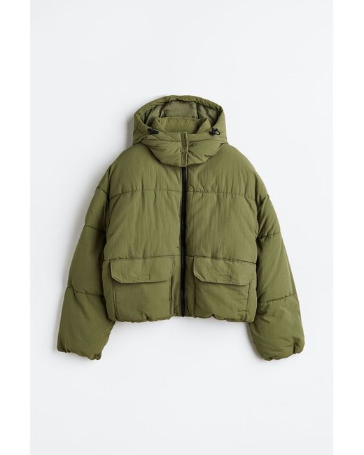 H & M Hooded Puffer Jacket