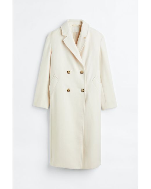 H & M Double-breasted Coat