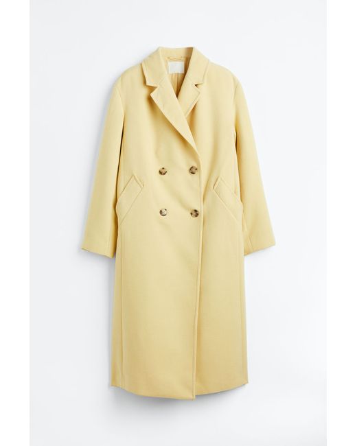 H & M Double-breasted Coat