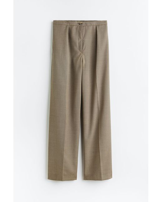 H & M Wool-blend tailored trousers