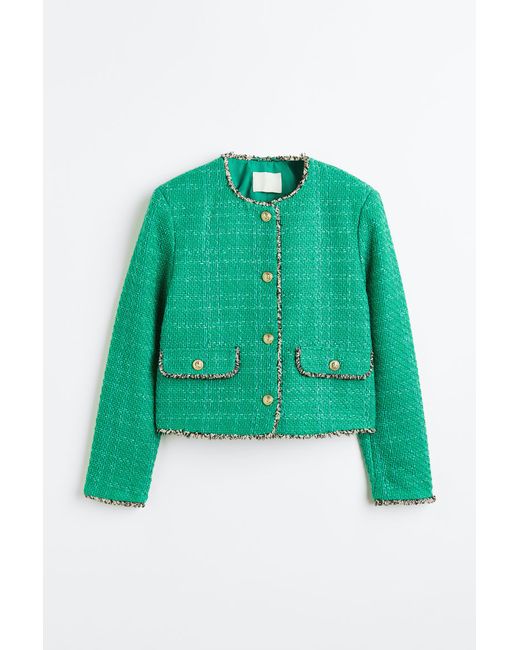 H & M Textured-weave Jacket