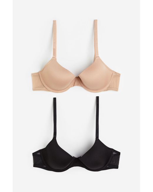 H & M 2-pack Padded Underwire Bras