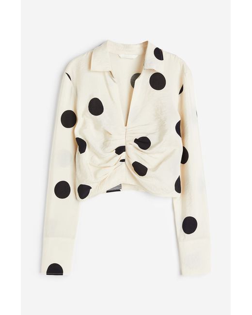 H & M Blouse with Collar